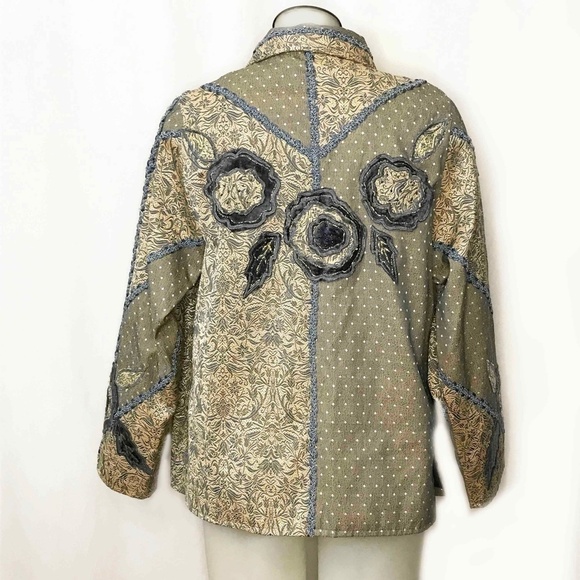 𝅺PARSLEY & Sage Jacket With Embroidery 🤍 - Picture 2 of 16